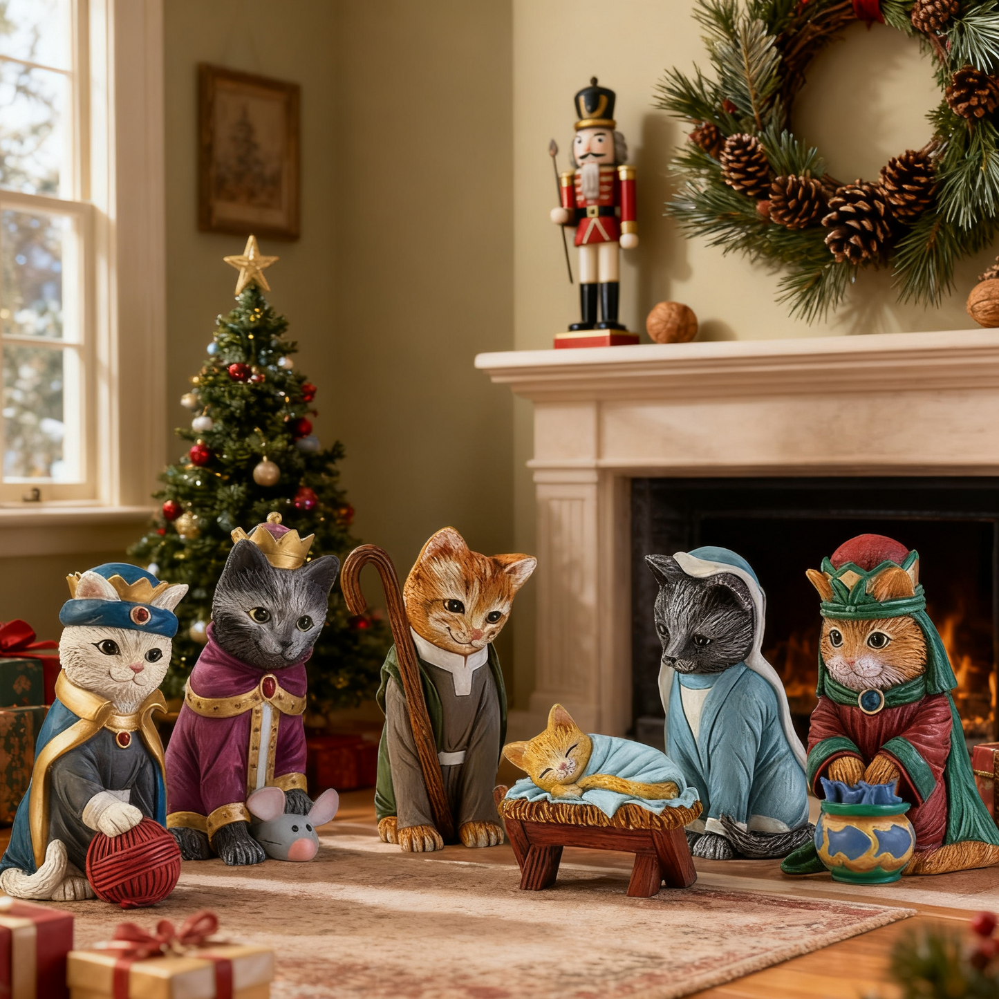 🎄 The Perfect Christmas Figurine Collection – A Touch of Holiday Cheer 🎄