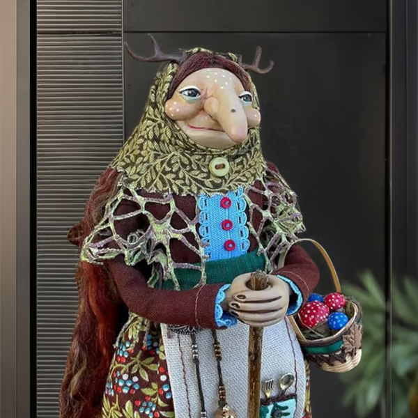 ✨Limited Edition – Only 100 Handmade Kitchen Witch Dolls Left! 🧙