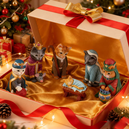 🎄 The Perfect Christmas Figurine Collection – A Touch of Holiday Cheer 🎄